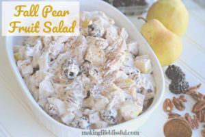 fall pear fruit salad recipe 8