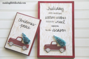 DIY vintage Christmas decor