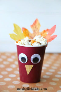 Thanksgiving Treat Cups for Kids | Making Life Blissful