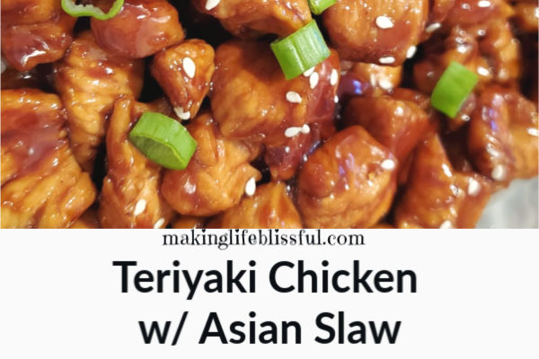 Teriyaki Chicken with Asian Slaw