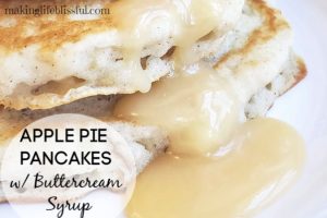 apple pie pancakes buttercream syrup 4