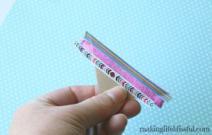 diy washi tape bookmark 4