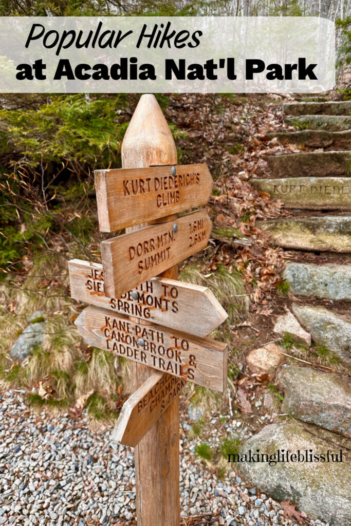 trail-marker-sign-of-hikes-at-acadia-national-park